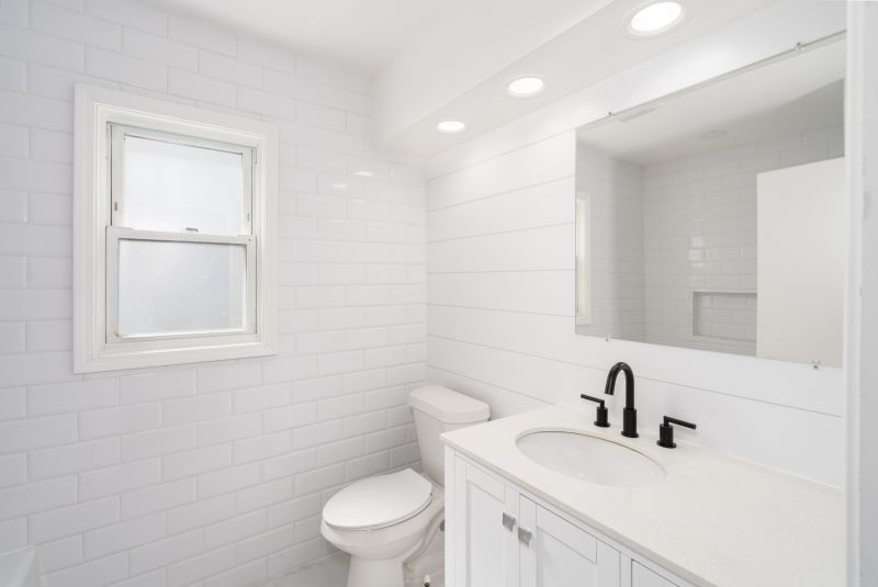 Bathroom with Natural Light and Neutral Tones